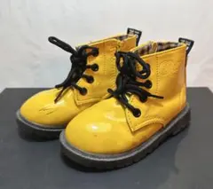 キッズエナメルサイドジップブーツ15cm/靴スニーカーレインブーツシューズ子供