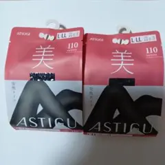 1月2日限りの価格　ASTIGU 110デニール 発熱タイツ L-LL２足セット