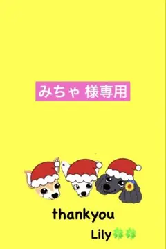 みちゃ 様専用 ꒡̈⃝Lily꒡̈⃝犬服ハンドメイド☆Xmas