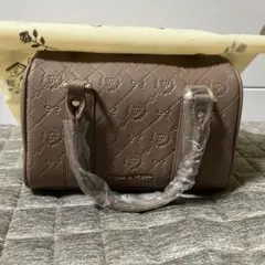 メゾンドフルールモノグラムミディボストンバック