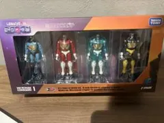 不具合チェック済み LEGACYSOUL ミクロマン コマンド1号4体セット