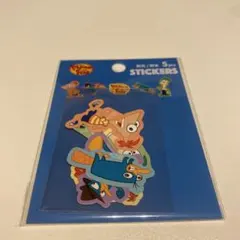 フィニアスとファーブ　ステッカー5枚セット　ディズニーザマーケット