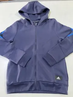 新品タグ付】adidas パーカー 160キッズ フルジップ スポーツアディダス