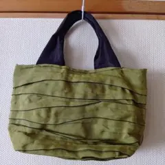 KAGURAYA かぐらや畳縁 トートバッグ オリーブのサムネイル