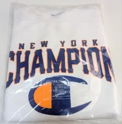 チャンピオン 半袖スウェットTシャツ グラフィックロゴプリント ホワイト L