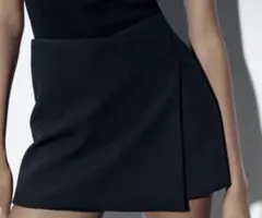 Zara アシンメトリースコート XS