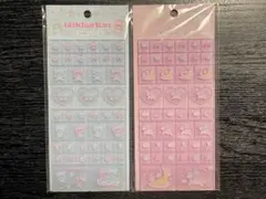 リトルツインスターズ　タイルシール　キキララ　2点セット