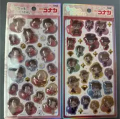 正規品　名探偵コナン　うるちゅるポップシール　2枚セット　ボンボンドロップシール