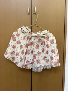フラワープリント フレアスカート Mサイズ