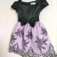 マザウェイズ　フォーマルドレス　100　パープル　発表会　ハロウィン