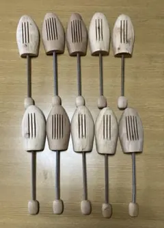 木製シューキーパー 10本セット 全長約31cmのサムネイル
