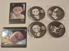 鬼滅の刃 くじ ダイニング 缶バッジ チェキ 狛治 恋雪 猗窩座