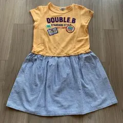 【美品】DOUBLE.B ワンピース130