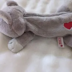 NICI ぬいぐるみ型ペンケース グレー 猫