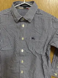 Burberry チェック柄 長袖シャツ 110A美品