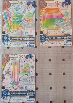 アイカツカード スノーフレークコーデ レア 霧矢あおい
