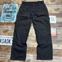 z*h様 Dickies ダブルニー ペインターパンツ ブラック ダック地 W3