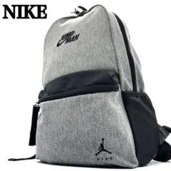 ジョーダン X ナイキ バックパック ジャンプマンロゴ リュック グレー 軽量