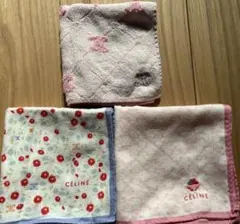 CÉLINE ハンカチ 3枚セット