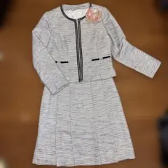 Krone セレモニースーツ　ジャケットとスカート　11号　L