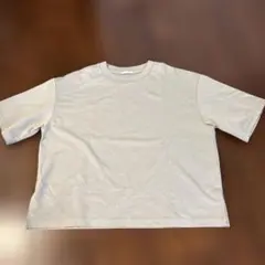GU ベージュ 半袖Tシャツ