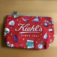 Kiehl's ポーチ レッド ホリデー限定デザインのサムネイル