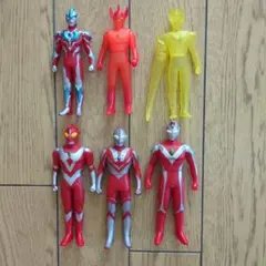 ウルトラマン ソフビ 6体セット