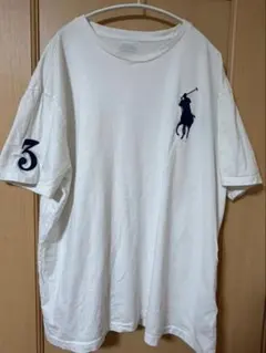 POLO RALPH LAUREN ホワイト Tシャツ XL
