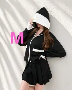 rady　バイカラーUVカットパーカー　Mサイズ　ブラックのサムネイル