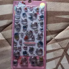キティちゃんぷっくりシール