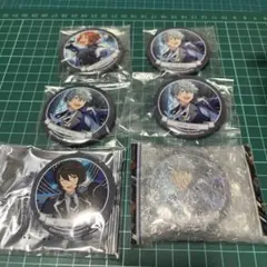 あんスタ アニカフェ クッキー缶 缶バッジ Knights