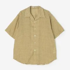 AURALEE AIRY LIGHT COTTON CHECK SHIRT 4のサムネイル