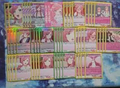 ユニアリ 100カノ「花園羽々里」《パラレル》R☆（レア☆）4枚セット