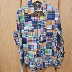パッチワーク シャツ