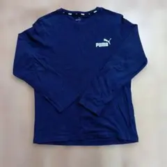 PUMA 長袖カットソー ネイビー 150