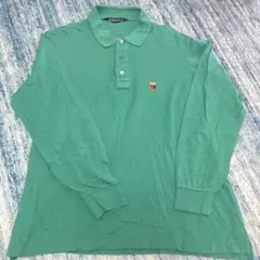 【GWセール中】BAY HILL CLASSIC 緑 長袖ポロシャツのサムネイル
