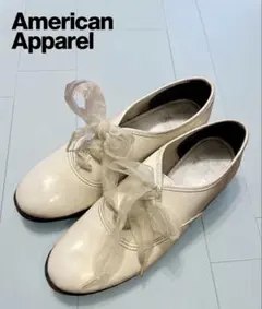 American Apparel ホワイトローファーのサムネイル