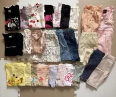 まとめ売り 29点 セット 女の子 110 夏服 半袖 半ズボン パジャマ