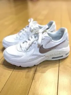 NIKE エアマックス　エクシー　23cm 白　ピンクゴールド