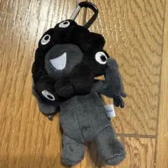 新品　黒ミャクミャク　万博　カラビナ　立ち　ブラック　ぬいぐるみ　マスコット