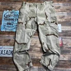 米軍実物 90s デザートカモ カーゴパンツ XL-LONG 6C 古着