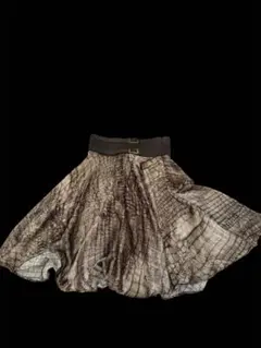 galliano ニュースペーパー柄 スカート