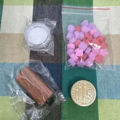 薔薇の園 シーリングスタンプ 4点セット