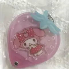 サンリオ カスタムアクリルチャームいちご　マイメロディ