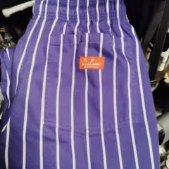 シェフパンツ ストライプ