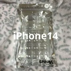 SPINNS クリア ぽこぽこ スマホケース iPhone14