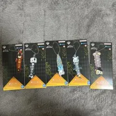 ホロライブ　一番くじバンダイ　 ラバーチャーム　5セット