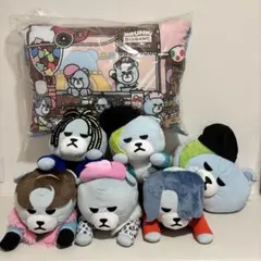 BIGBANG クランク フェイスぬいぐるみ クッション 3点セット - メルカリ