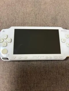 ホワイト PSP本体　バッテリーなし