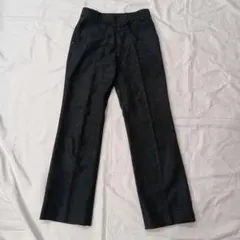 ピノチオ　150cm　スラックス　パンツ　ダークグレー　センタープレス